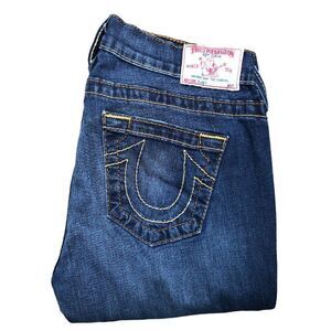TRUE Religion Jeans Size 27 CASEY Blue